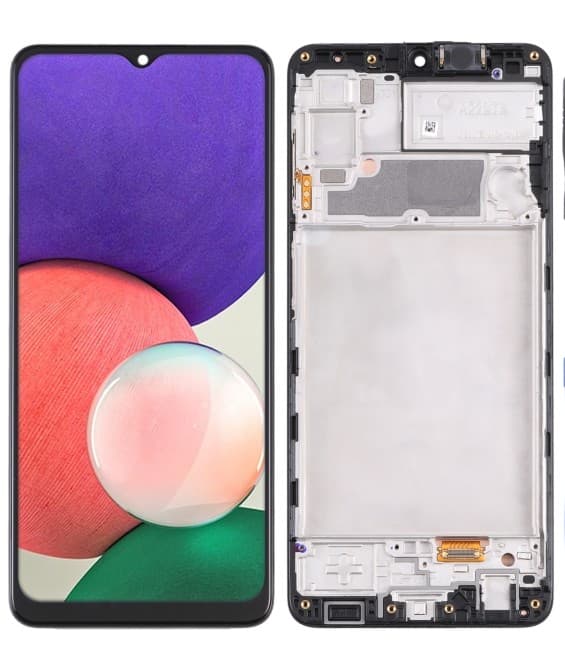 Samsung A22 4G Original Display LCD with Frame 