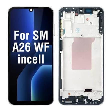 Samsung A26 INCELL Display LCD with Frame