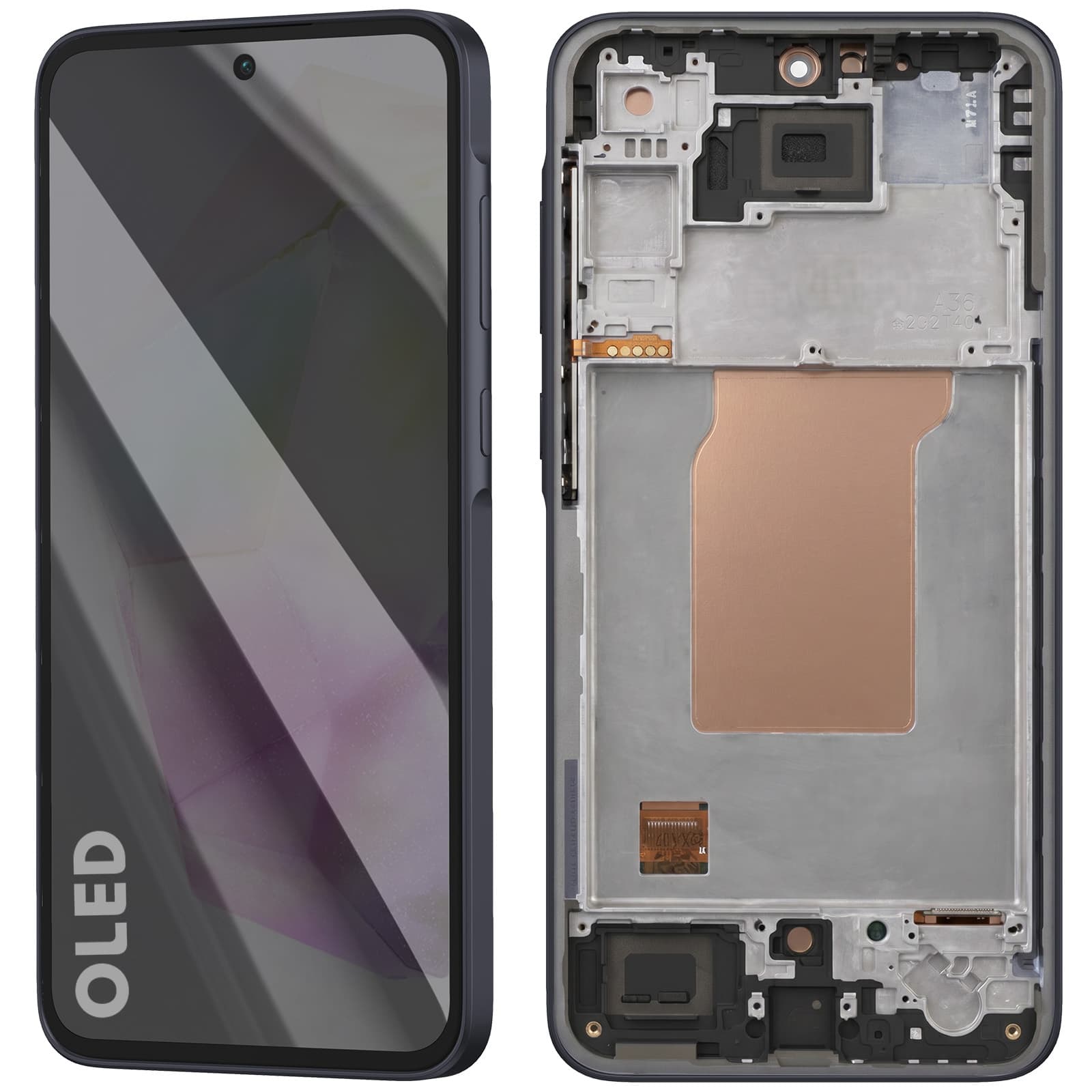 Samsung A35 OLED Display LCD with Frame 