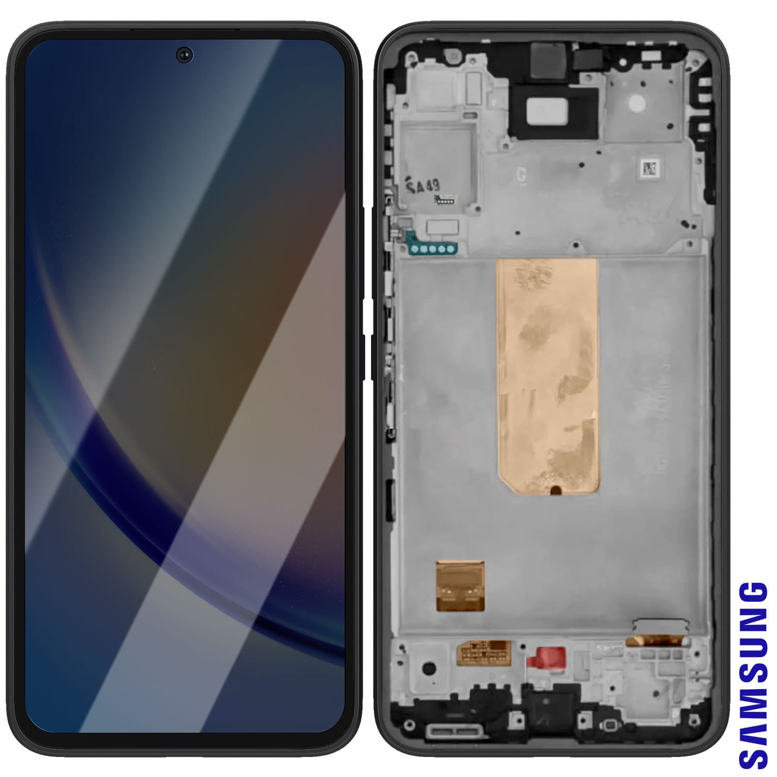 Samsung A54 5G OLED Display LCD with Frame 