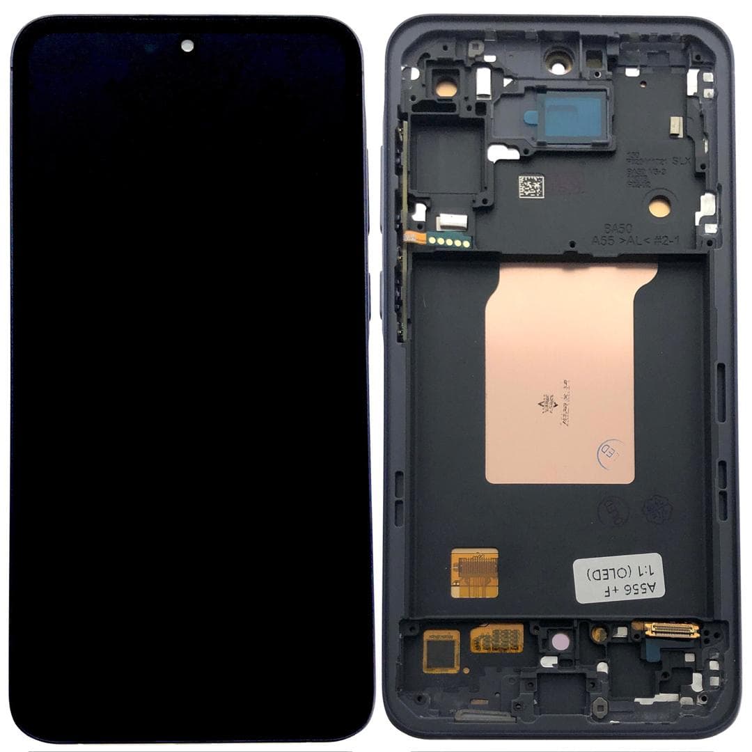 Samsung A55 OLED Display LCD with Frame 