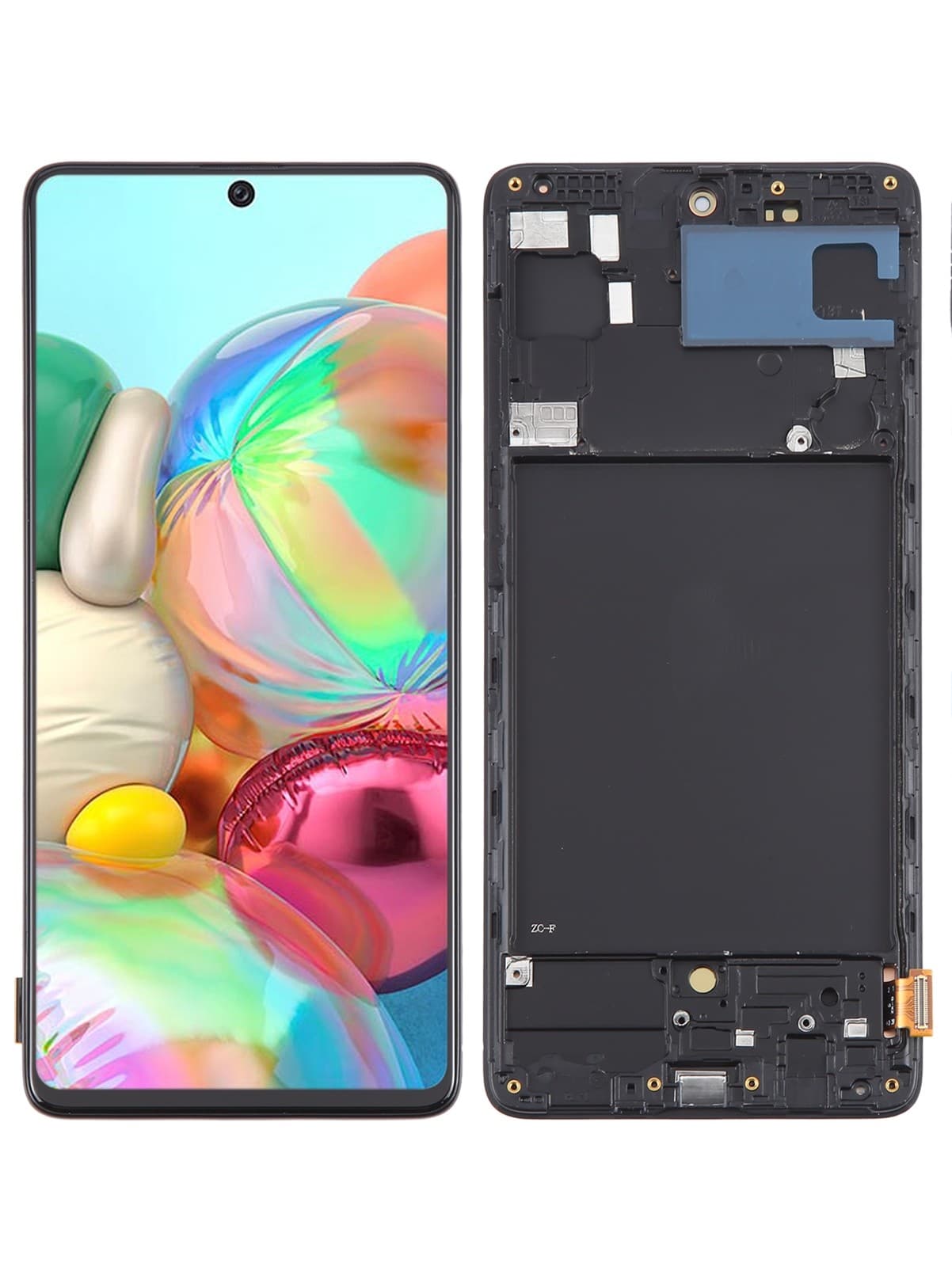 Samsung A71 4G OLED Display LCD with Frame 