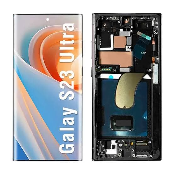 Samsung S23 Ultra OLED Display LCD with Frame  