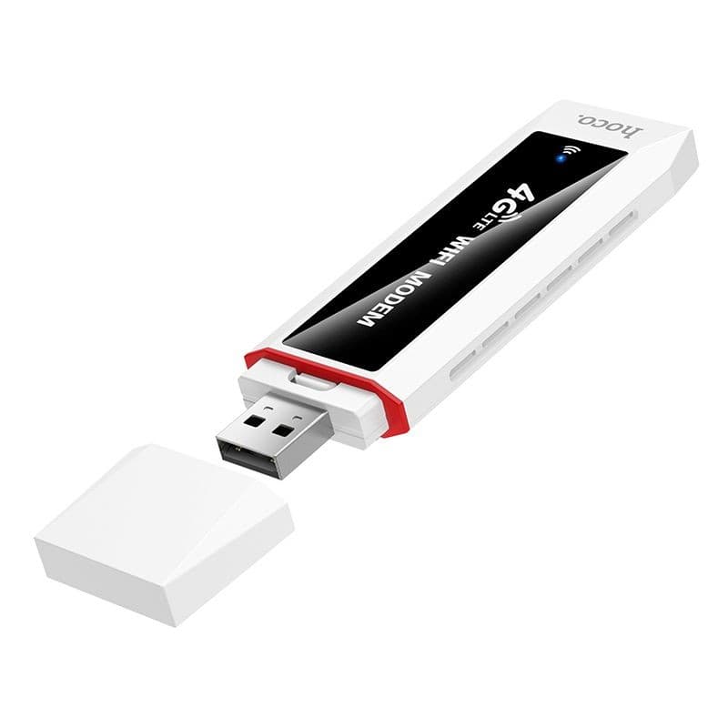 hoco HI43 Mobile Portable WiFi 6 4G LTE USB Router White