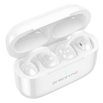 Borofone BW95 Cancion Open Ear Clip-On True Wireless Headset White