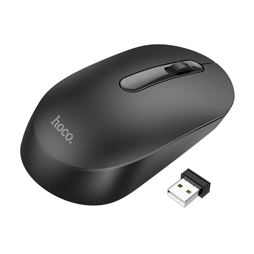 hoco GM14 Platinum 2.4G Business Wireless Mouse Black