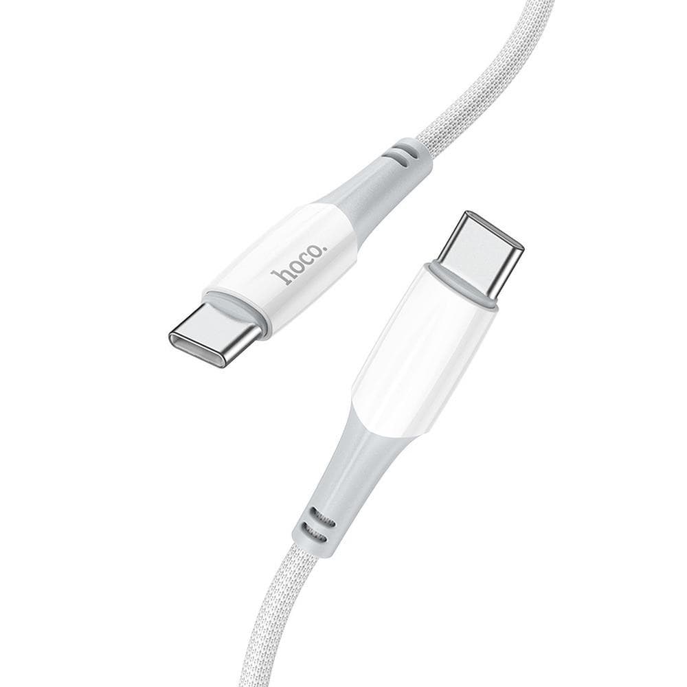 hoco X70 Ferry 60W Charging Data Cable USB-C to USB-C 1m White