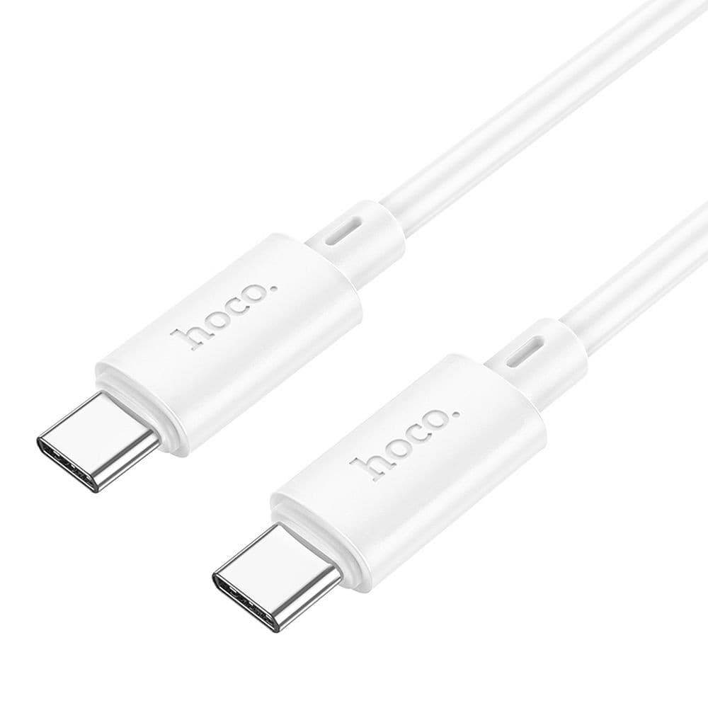 hoco X88 Gratified 60W Type-C to Type-C Data Cable 1 m White