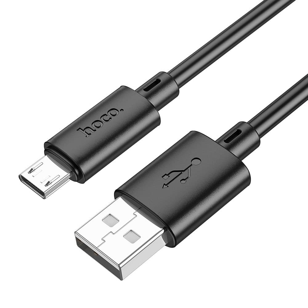 hoco X88 Gratified Charging Data Cable for Micro USB 2.4A 1m Black