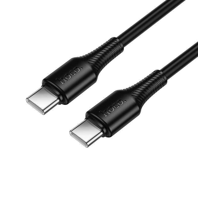hoco X120 Beneficio 60W USB-C to USB-C Fast Charging Data Cable 1 m Black
