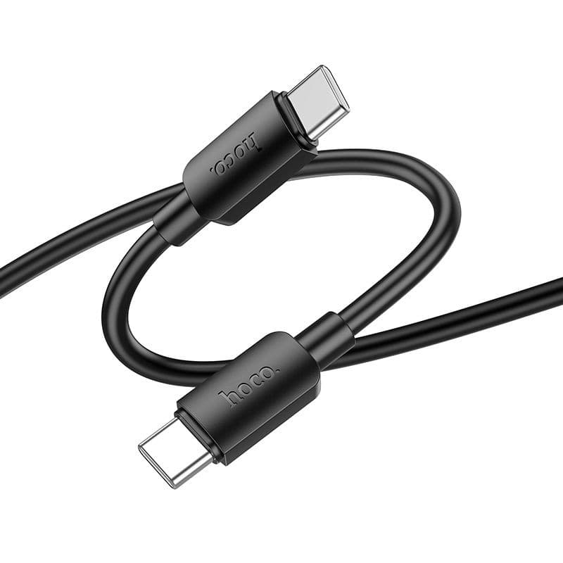 hoco X96 Hyper 60W Type-C to Type-C Fast Charging Data Cable 1 m Black