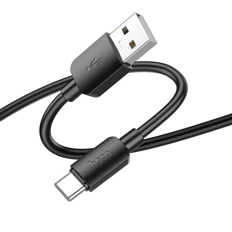 hoco X96 Hyper 27W USB-A to Type-C Fast Charging Data Cable 1 m Black