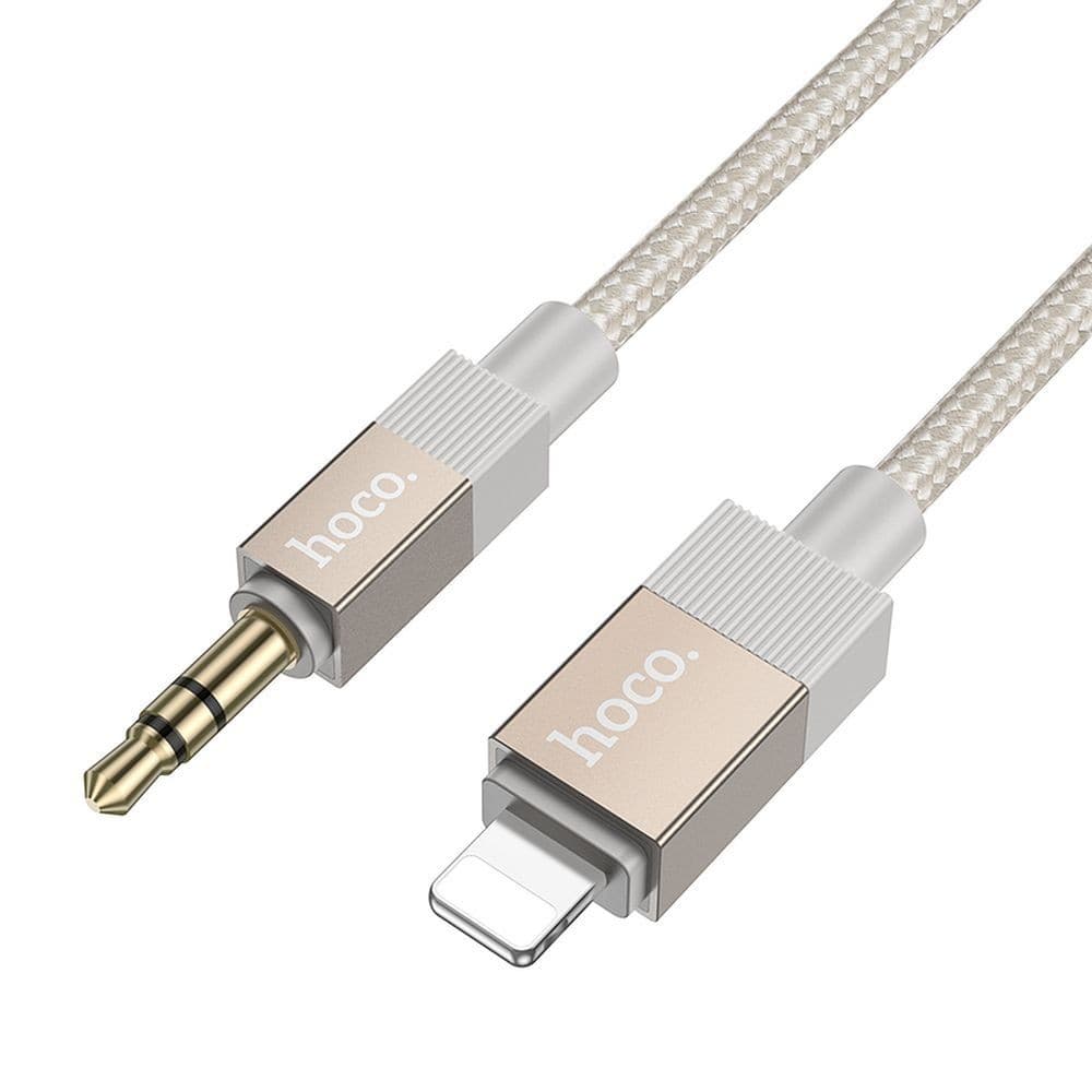 hoco UPA32A Clever Lightning to 3.5mm Male Audio Conversion Cable 1 m Gold