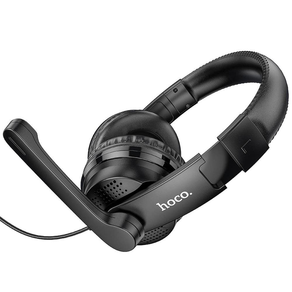 hoco W103 Magic Tour Wired Gaming Headphones with Microphone Black
