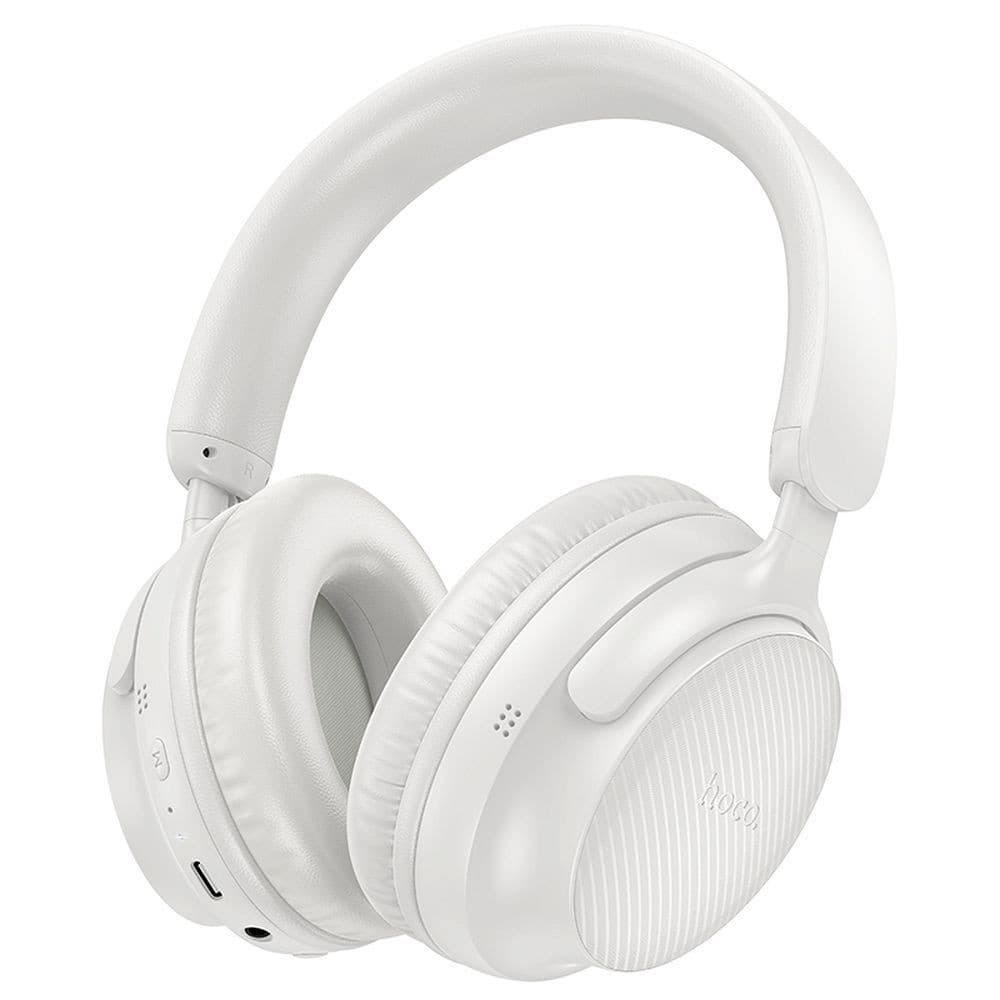 hoco W53 Wireless Bluetooth Over-Ear Headphones White