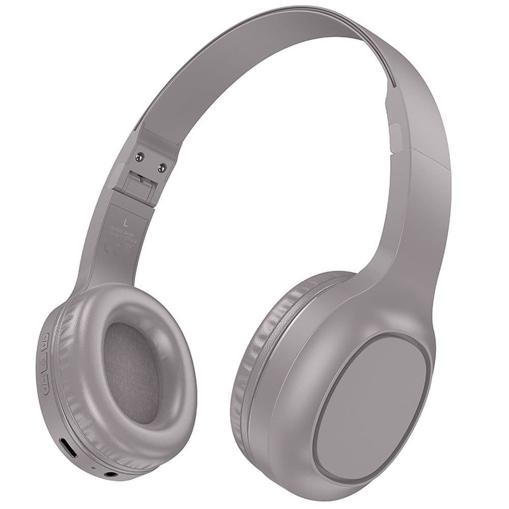 hoco W46 Foldable Bluetooth Headset Mocha