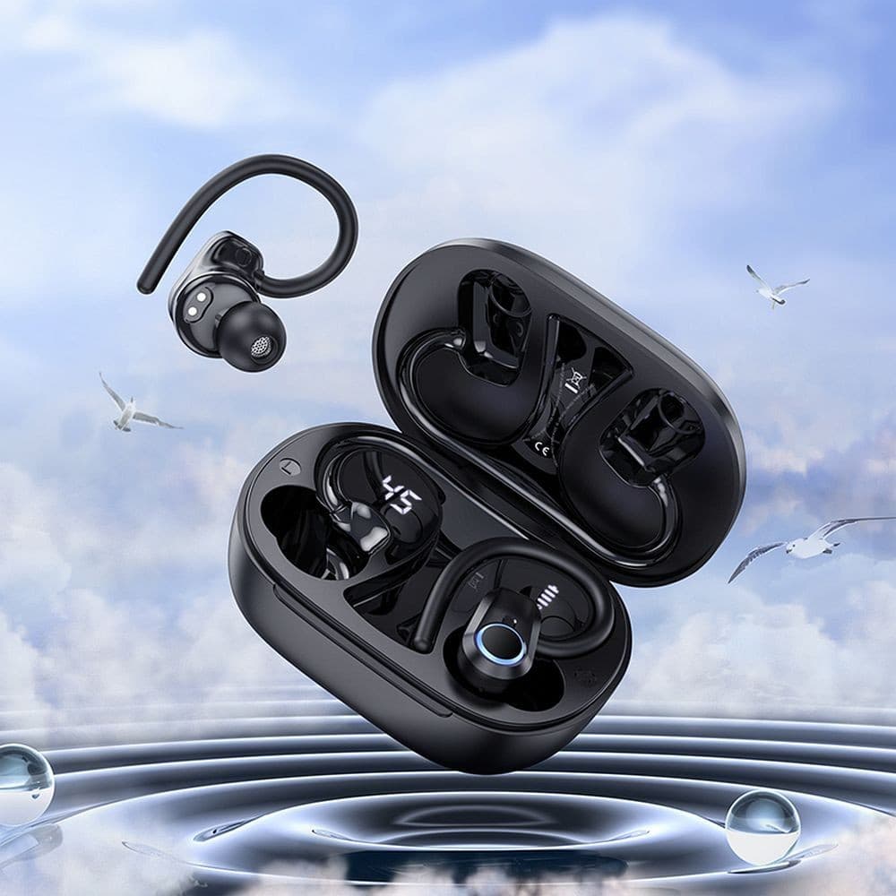 hoco EQ8 Pure Joy Ear-Hook TWS Bluetooth Headset Black