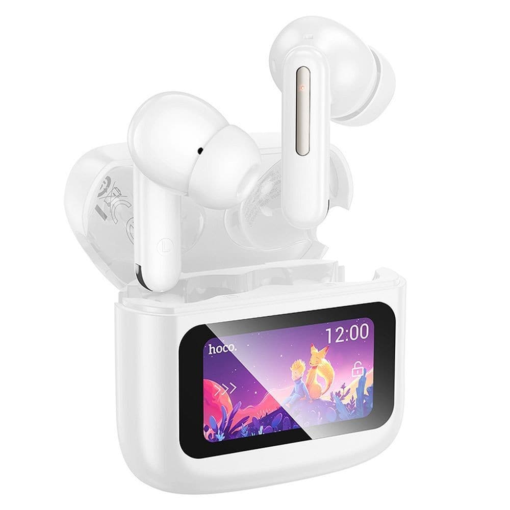 hoco EQ14 Touch Screen TWS Bluetooth Headset White