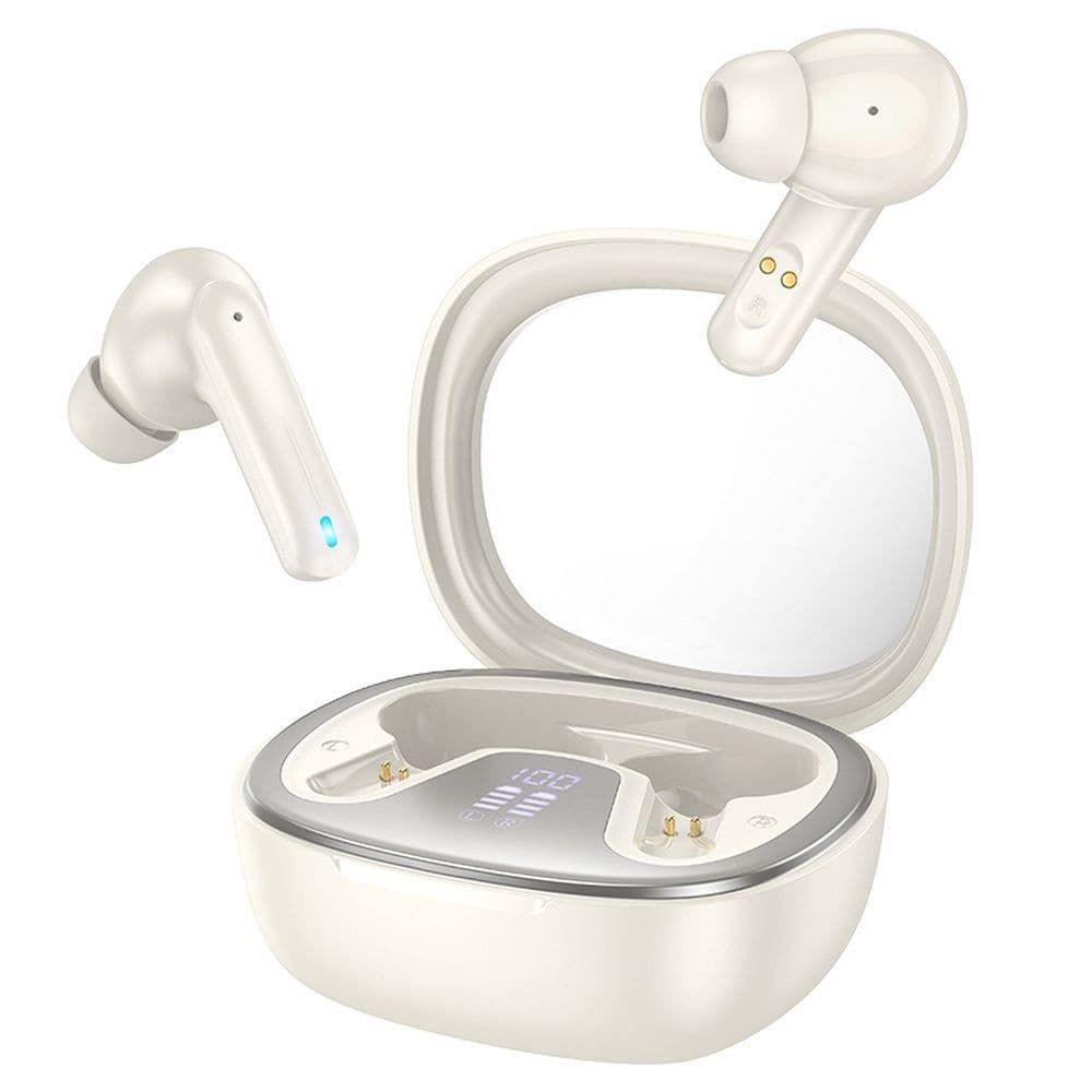 hoco EQ6 Visible Window TWS Bluetooth Headset White