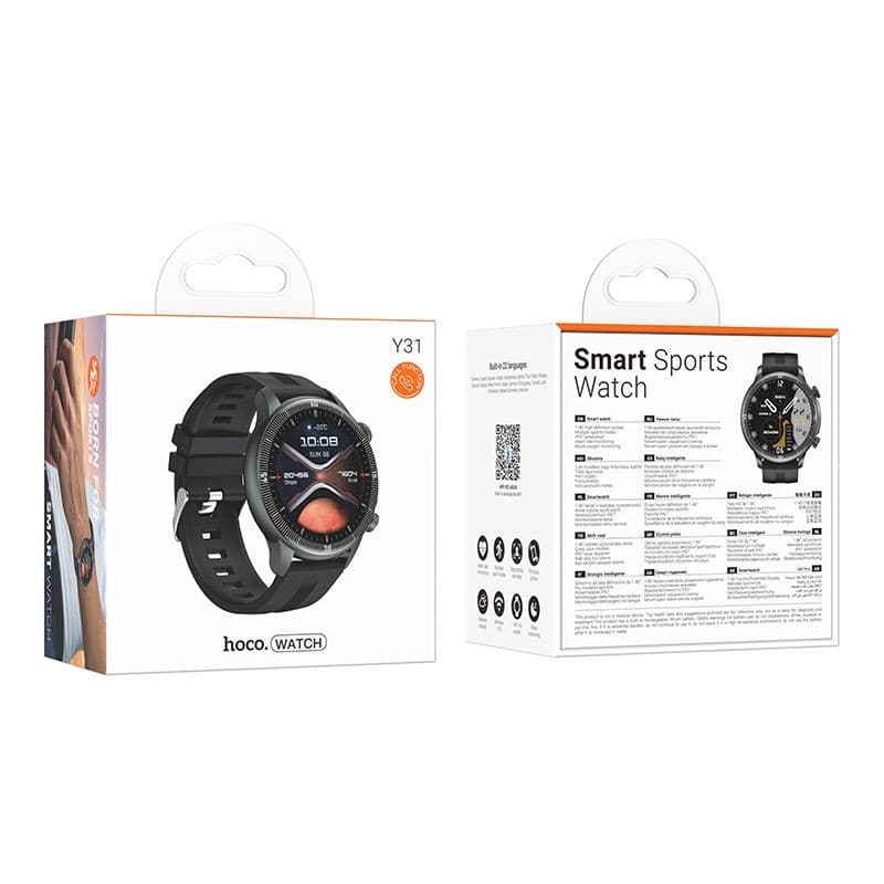 hoco Y31 Smart Sports Watch Black