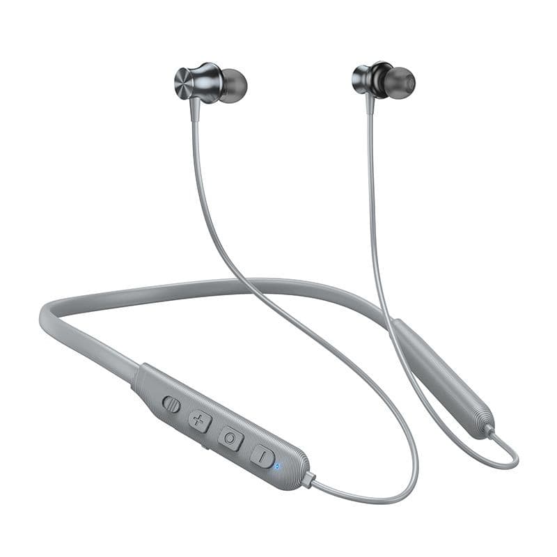 hoco ES64 Easy Sound Sports Wireless Neckband Earphones Grey
