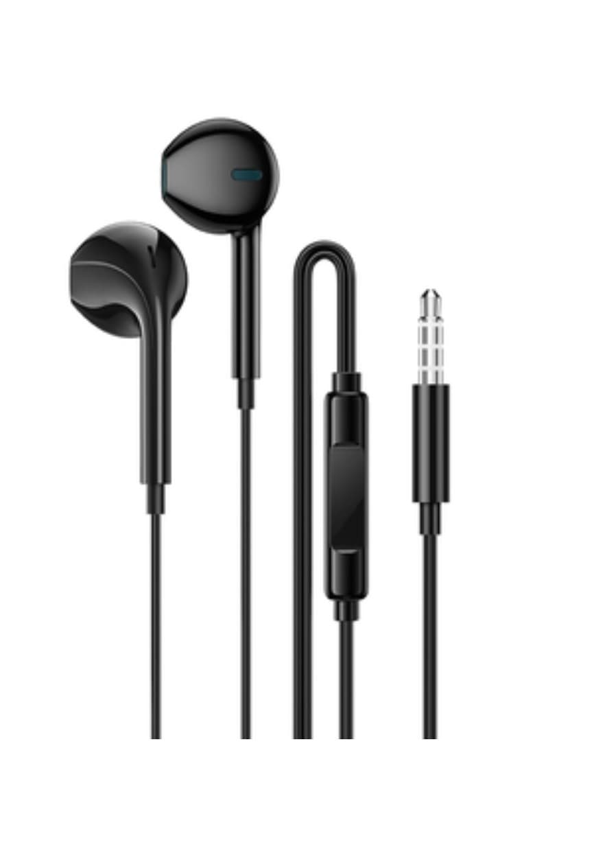 Borofone BM100 Fuente 3.5mm Wired Earphones with Mic Black