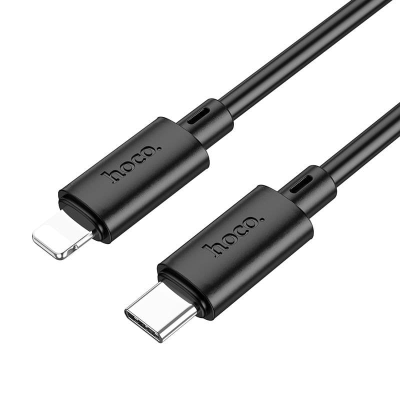 hoco X88 Gratified PD27W USB-C to Lightning Charging Data Cable 2m Black