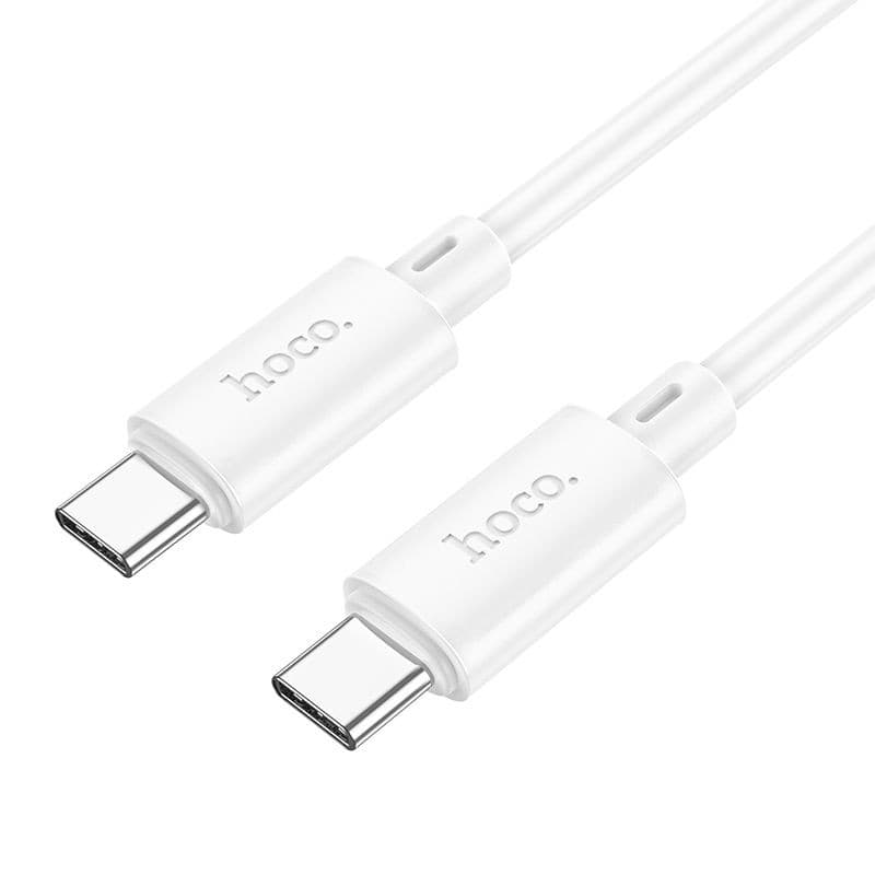 hoco X88 Gratified 60W USB-C to USB-C Charging Data Cable 2m White