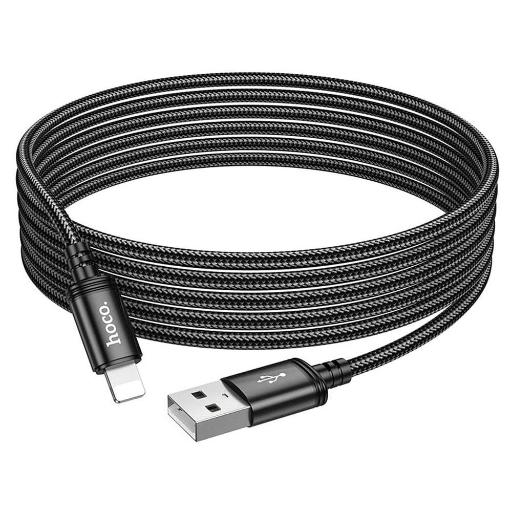 hoco X91 Radiance USB-A to Lightning Extra Long Charging Data Cable 3m Black