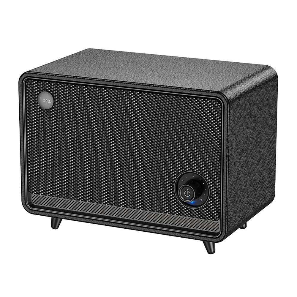 hoco BS65 Classic and Shock Sound Wooden Bluetooth Speaker Black
