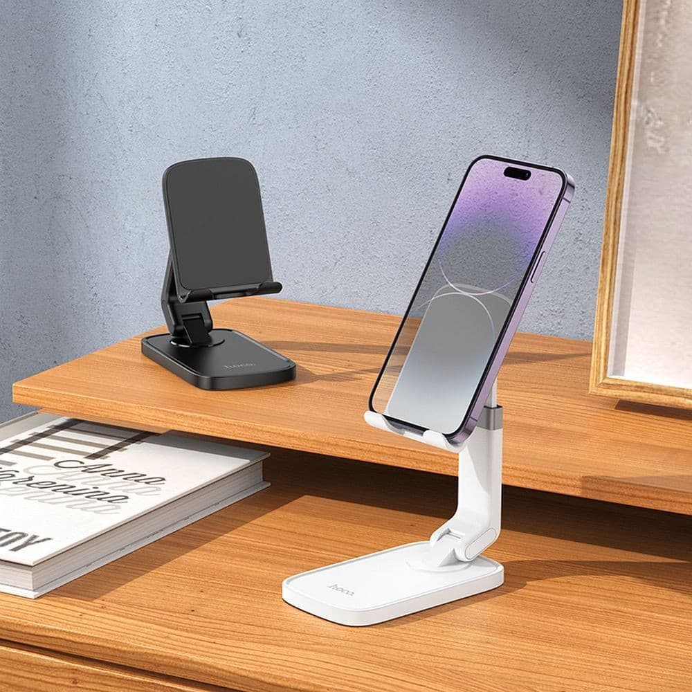 hoco HD8 Blackfish Foldable and Retractable Phone Desktop Stand Black