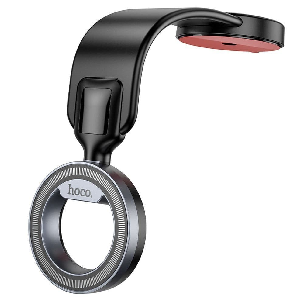 hoco H71 Screen Ring Magnetic Centre Console Car Holder Black Metal Grey