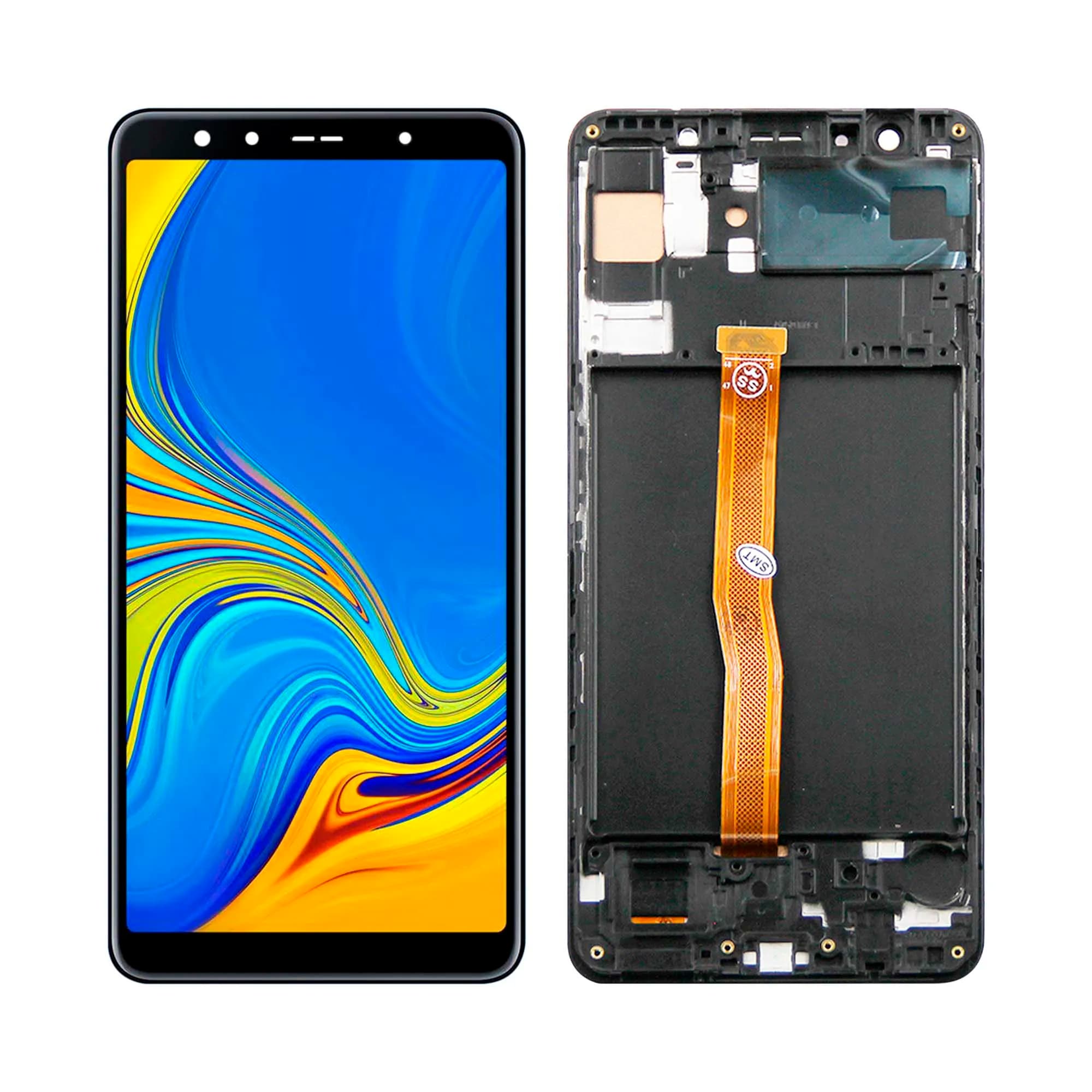 Samsung A7 2018 OLED Display LCD with Frame