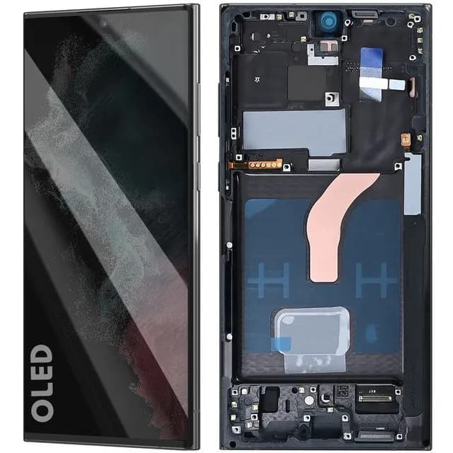 Samsung S22 Ultra OLED Display LCD with Frame