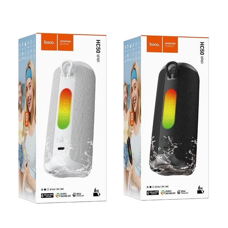 hoco HC50 Portable Bluetooth Speaker IPX4 Black